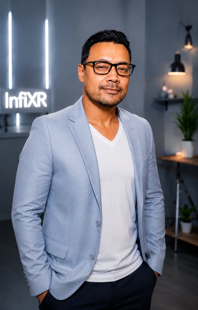 Sarwar Islam, founder of InfiXR.